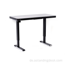 Sit Stand Desk Office Moderner, temperamentvoller Glasschreibtisch